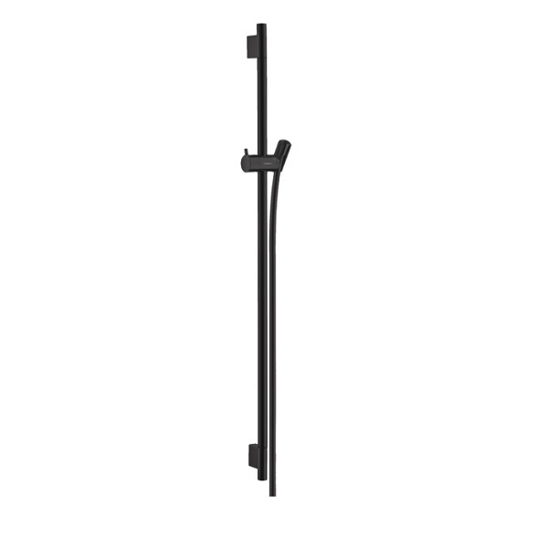 Hansgrohe Unica´S Puro sprchová tyč 90 cm so sprchovou hadicou matná čierna,28631670