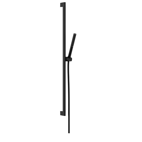 HANSGROHE Pulsify sprchová sada 100 1jet EcoSmart so sprchovou tyčou 90 cm, matná čierna 24382670