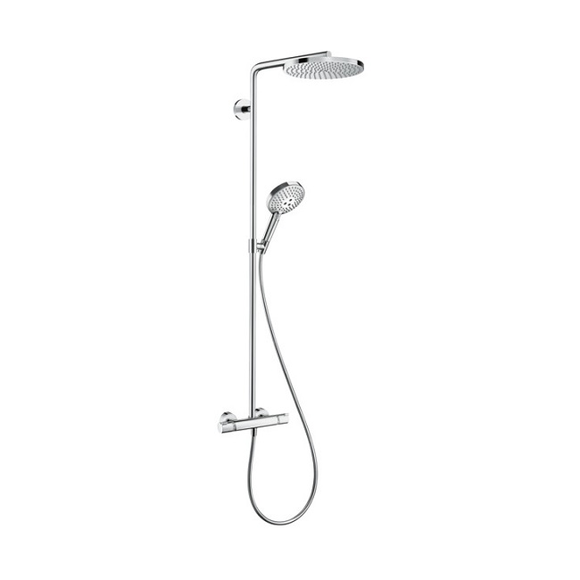 Hansgrohe Raindance Select S sprchový systém Showerpipe 240 s termostatom, 3 prúdy, chróm 27633000