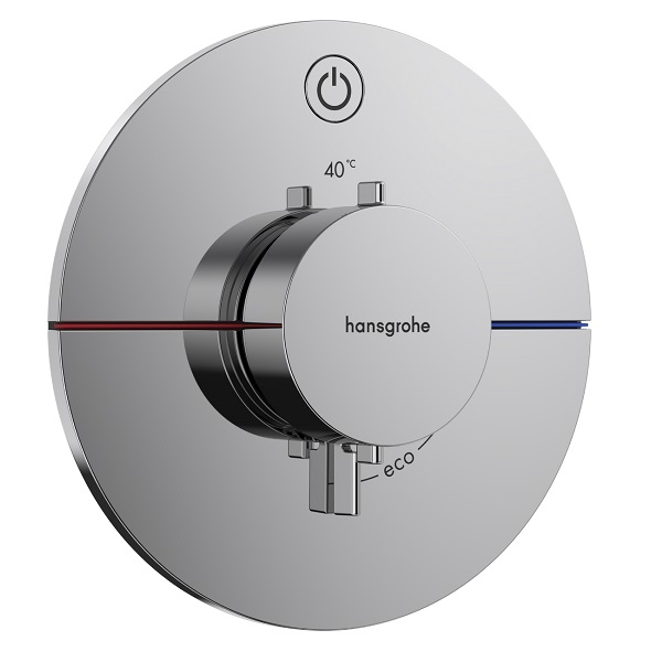HANSGROHE ShowerSelect Comfort S batéria sprchová podomietková termostatická pre 1 spotrebič chróm 15553000