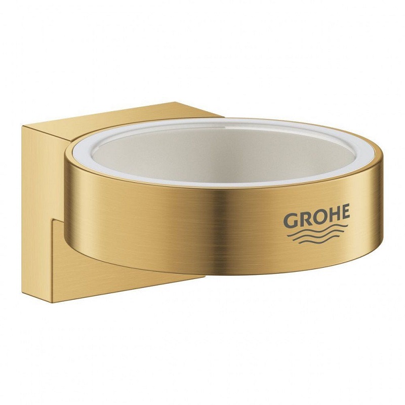 GROHE Selection držiak pohárika/dávkovača tekutého mydla, kartáčovaný Cool Sunrise, 41027GN0