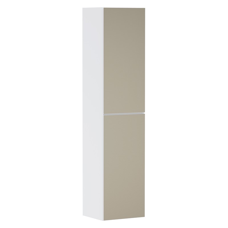 Hansgrohe Xevolos E vysoká skrinka 400 x 360 mm, pánty vľavo, matná biela, 54218390