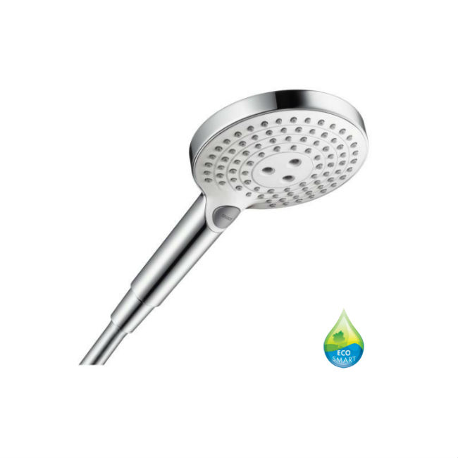 Hansgrohe Raindance Select S ručná sprcha 120 3jet EcoSmart chróm/biela, 26531400