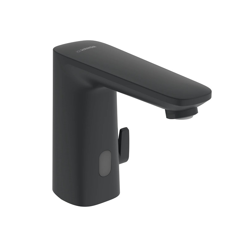 HANSA Electra batéria umývadlová Bluetooth 3V matná čierna 9210221933