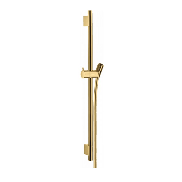 Hansgrohe Unica´S Puro sprchová tyč 65 cm so sprchovou hadicou leštený vzhľad zlata, 28632990