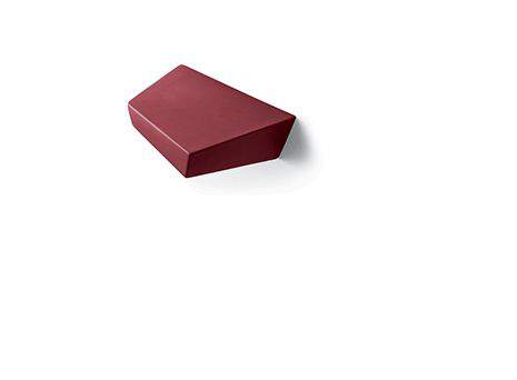 CALLIGARIS polička keramická GEMMA  7,5 x 23 x 15,8 cm, matná tehlovo červená, M7198003 - ROZBALENÝ TOVAR