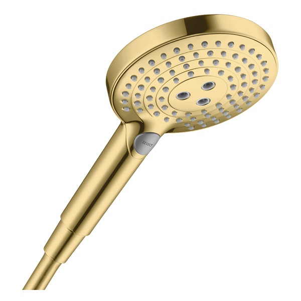 Hansgrohe Raindance Select S ručná sprcha 120 3jet EcoSmart leštený vzhľad zlata, 26531990