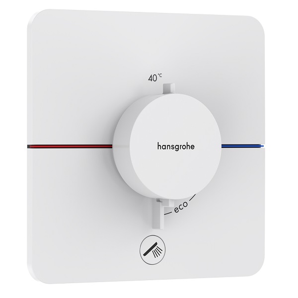 HANSGROHE ShowerSelect Comfort Q batéria sprchová podomietková termostatická pre 1 spotrebič matná biela 15589700