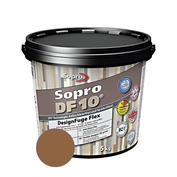 SOPRO DF10 hmota škárovacia braun 5 kg 231152