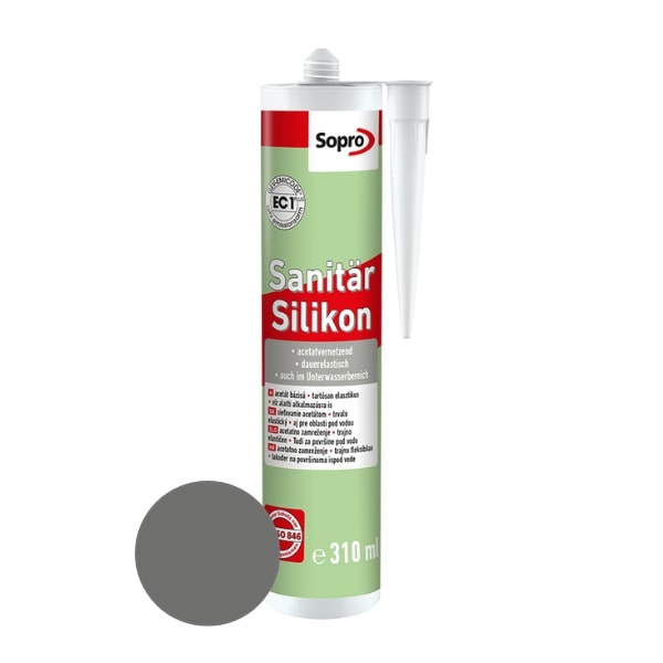 SOPRO silikón sanitárny basalt 64, 310 ml 239064