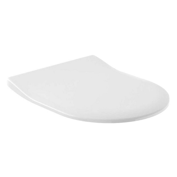 VILLEROY & BOCH sedátko WC AVENTO v dzajne Slim s poklopom so SoftClose biele  9M87S101