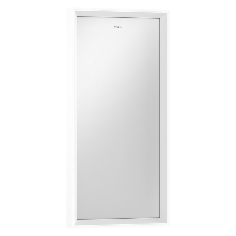 Hansgrohe Xarita E zrkadlo s LED osvetlením 360 x 50 mm s infračerveným čidlom, matná biela, 54999700