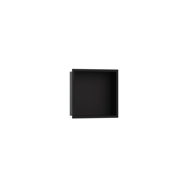 HANSGROHE XtraStoris Original výklenok do steny s rámom 300 x 300 x 100 mm matná čierna 56061670