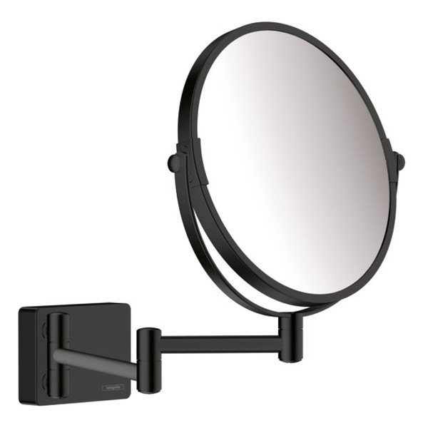 Hansgrohe AddStoris kozmetické zrkadlo, matná čierna, 41791670