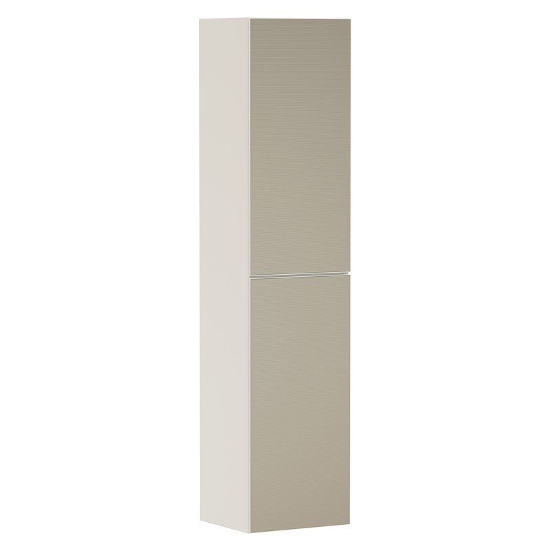 Hansgrohe Xevolos E vysoká skrinka 400 x 360 mm, pánty vpravo, pieskovo béžová matná, 54222390