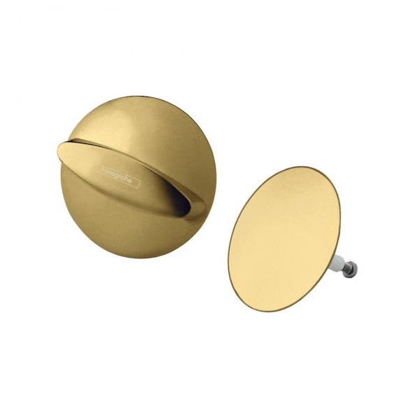 Hansgrohe Flexaplus krytka a zátka vaňového sifónu leštený vzhľad zlata 58185990