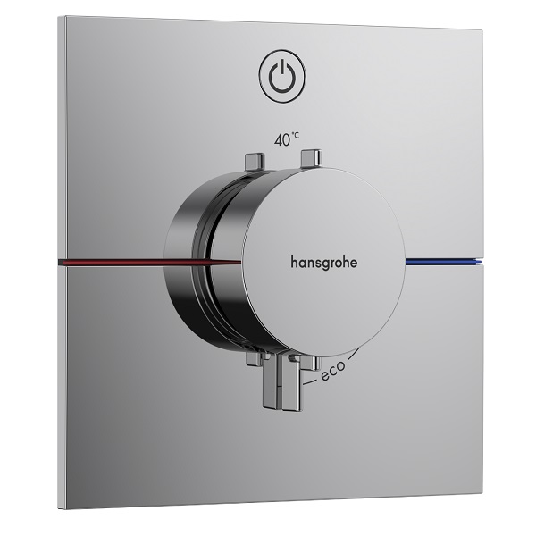 HANSGROHE ShowerSelect Comfort E batéria sprchová podomietková termostatická pre 1 spotrebič chróm 15571000