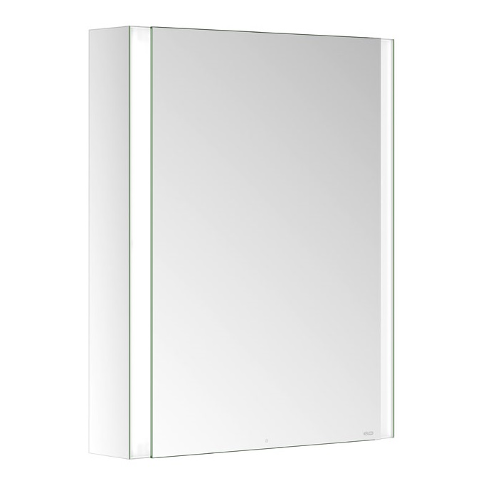 KEUCO Somaris skrinka zrkadlová 60 x 71 x 12,7 cm s osvetlením pánty vpravo 14501001110