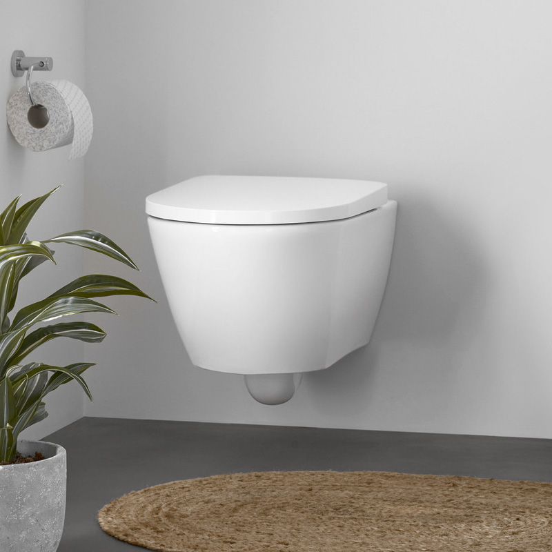 DURAVIT D-Neo závesné WC s doskou SoftClose, Rimless, biela 45770900A1