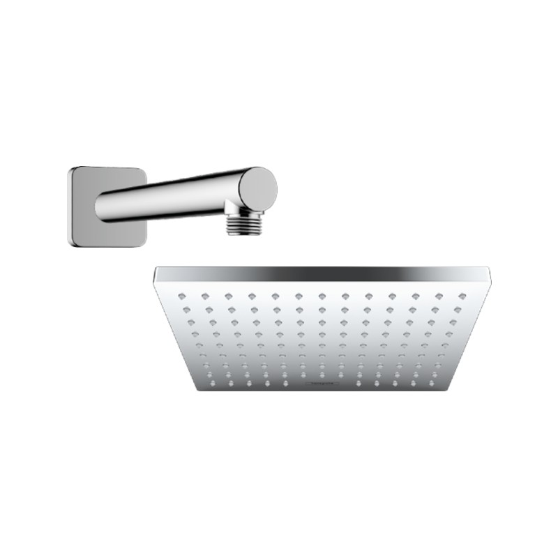 Hansgrohe Vernis Shape horná sprcha  230 1jet 26281000 + rameno 240mm chróm, 412597