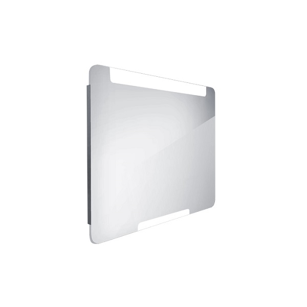 NIMCO zrkadlo podsvietené LED 22000 80 x 70 cm hliníkový rám  ZP 22003