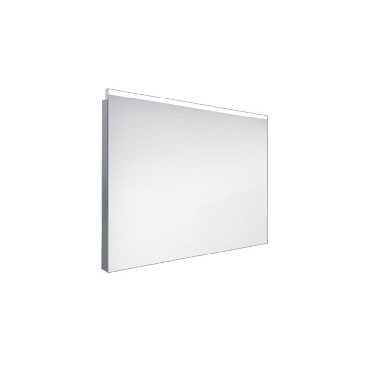 NIMCO zrkadlo podsvietené LED 8000 80 x 60 cm hliníkový rám ZP 8003