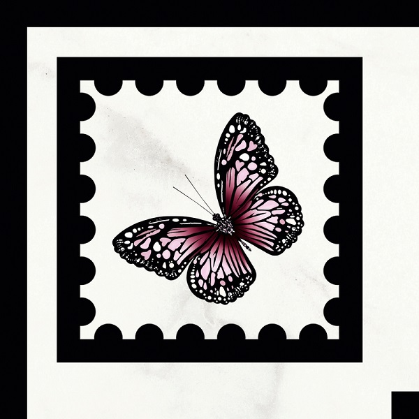 VILLEROY & BOCH Victorian bordúra roh 13 x 13 cm 45° Butterfly lesklá biela 1428MKE2
