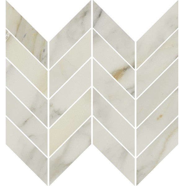 VILLEROY & BOCH Marble Arch dlažba dekor 30 x 30 cm lesklá magická biela 2015MA0P