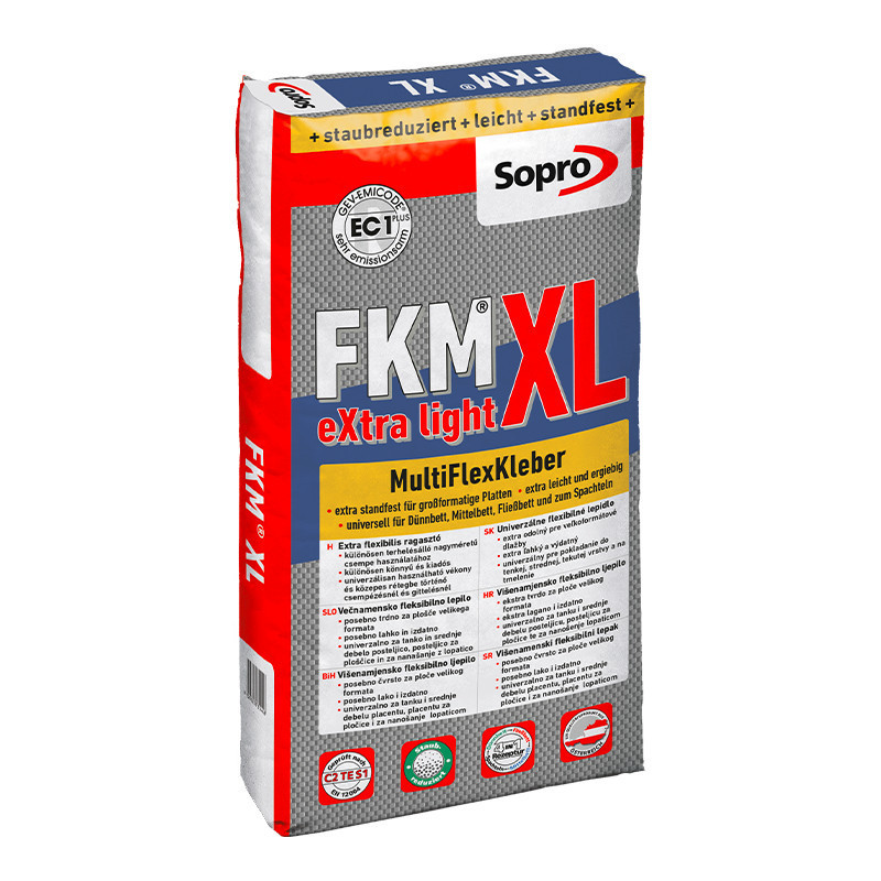 SOPRO lepidlo SOPRO FKM XL MultiFlexKleber Extra Light 15 kg vrece 231444
