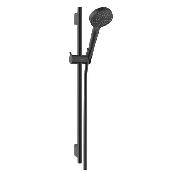 Hansgrohe Vernis Blend sprchová sada Vario so sprchovou tyčou 65 cm matná čierna, 26422670