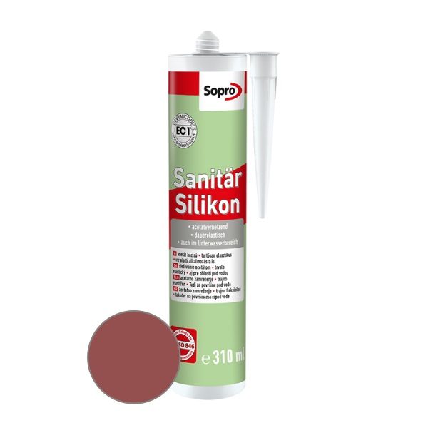 SOPRO silikón sanitárny weichsel 93, 310 ml 239093