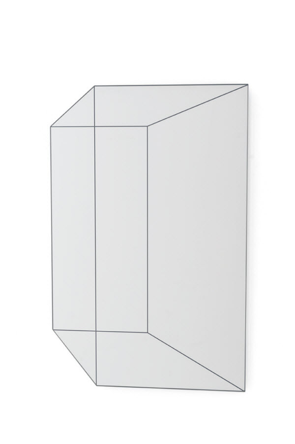CALLIGARIS zrkadlo VOLUME 80 x 52 cm, CS5121PGMRP16 - ROZBALENÝ TOVAR