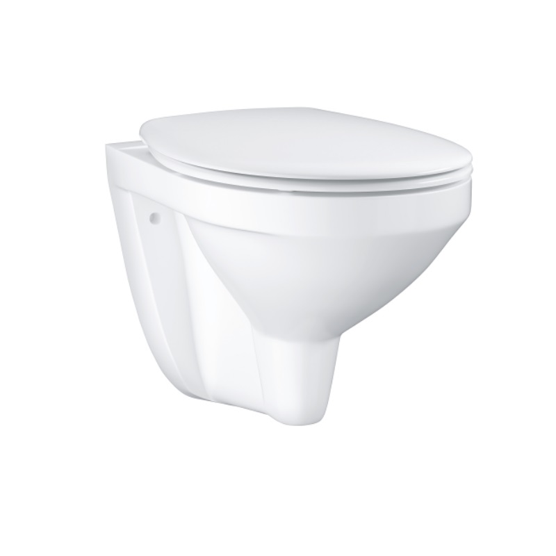 Grohe Bau Ceramic závesné WC s doskou s QickRelease, alpská biela, 39497000