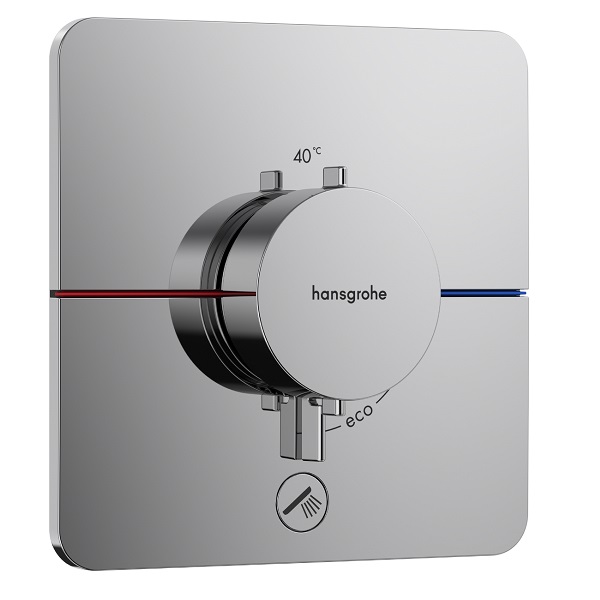 HANSGROHE ShowerSelect Comfort Q batéria sprchová podomietková termostatická pre 1 spotrebič chróm 15589000