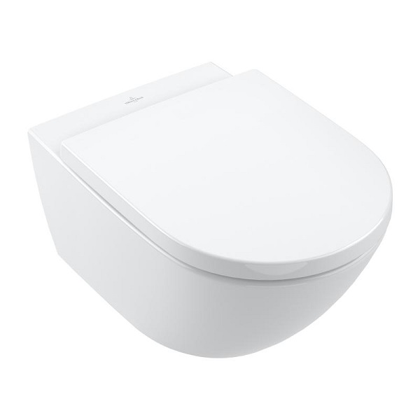 Villeroy & Boch SUBWAY 3.0 misa WC závesná s TwistFlush, so sedátkom s QuickRelease a SoftClosing alpská biela, 4670TS01