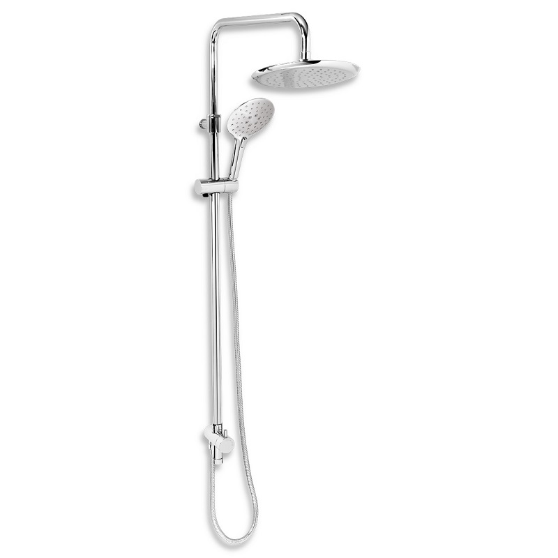 NOVASERVIS sprchy - Sprchová súprava s hlavovou sprchou k batérií s horným vývodom chróm SET068,0