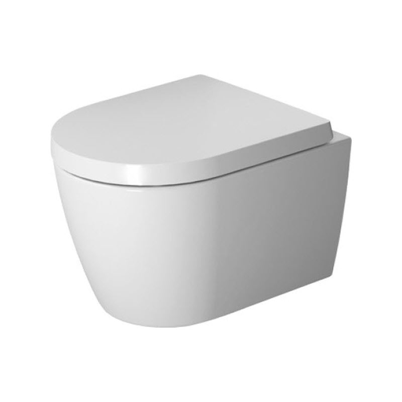 misa WC závesná ME by Starck 37 x 48 cm Compact Rimless Durafix biela Hygiene Glaze