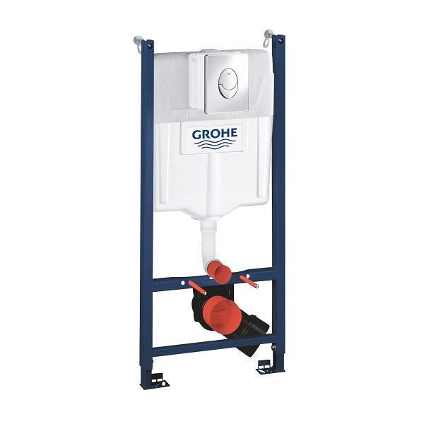 GROHE modul na závesné WC s chrómovým tlačidlom