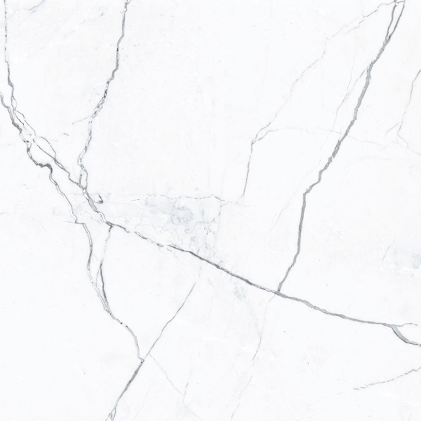 ECOCERAMIC ELEGANCE Marble 60 x 60 cm dlažba satén biela R9 Rekt. , ELEGANCEMWHITE
