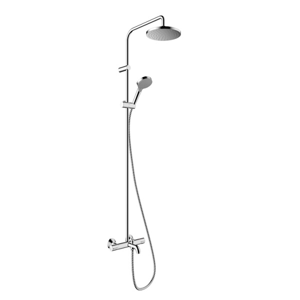 Hansgrohe Vernis Blend sprchový systém Showerpipe 200 1jet s vaňovým termostatom chróm 26274000