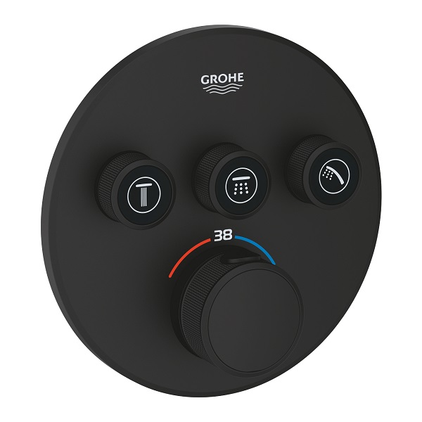 GROHE Grohtherm SmartControl batéria sprchová termostatická Phantom Black 29508KF0