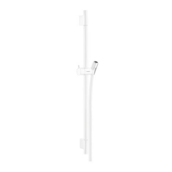 Hansgrohe Unica´S Puro sprchová tyč 65 cm so sprchovou hadicou matná biela, 28632700