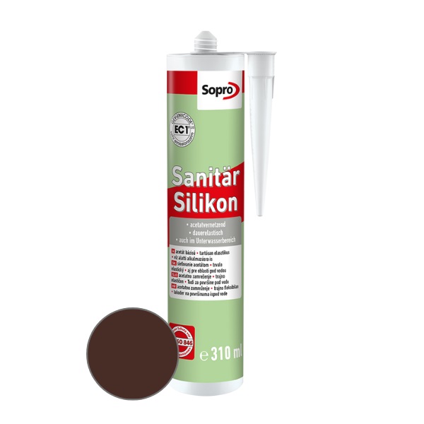 SOPRO silikón sanitárny balibraun 59, 310 ml 239059